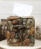 Rustic Solid Rock of Christ Cross Joy Hope Peace Love Tissue Box Holder Cover