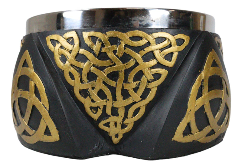 Wicca Metaphysical Spiritual Celtic Triquetra Trinity Knot Smudging Smudge Bowl