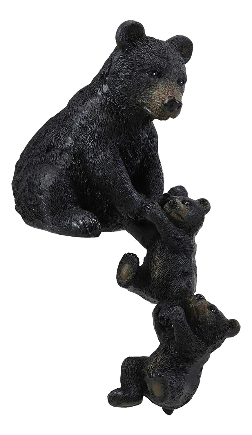 Playful Mama Bear & Cub Sculpture