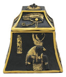 Egyptian Scarab Eye of Horus Falcon Anubis Gods Of Egypt Jewelry Trinket Box