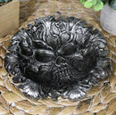 Baroque Tree Of Death Skull Dish Bowl Tray For Coins Keys Organizer Figurine