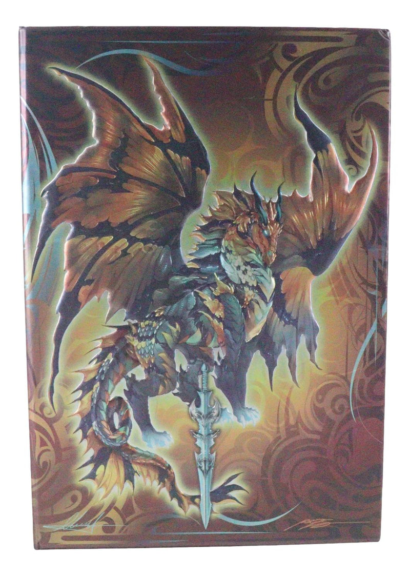 Dragons Lair Fantasy Thunder Blade Sky Dragon Embossed Journal Diary Notebook