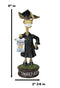 Comical Smart Ass Donkey with Diploma In Graduation Outfit Tassel Hat Figurine