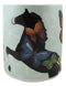 Trail Of Painted Ponies Western Black Beauty Horse With Butterflies Ceramic Mug