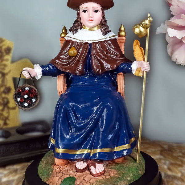 Roman Catholic Santo Nino De Holy Infant of Atocha Seated On