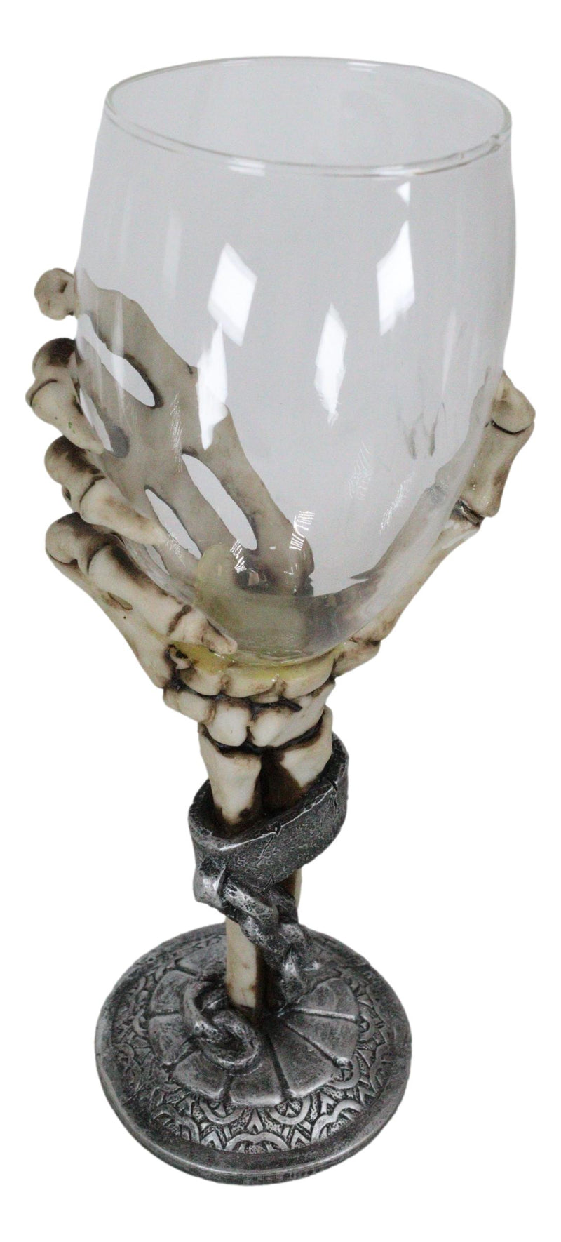 Ebros Gift Grasp Of the Dead Eternal Slave Skeleton Hand Wine Goblet ...