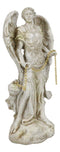 Ebros Holy Archangel Saint Sealtiel Statue 5"H Prayer of God Worship And Intercession