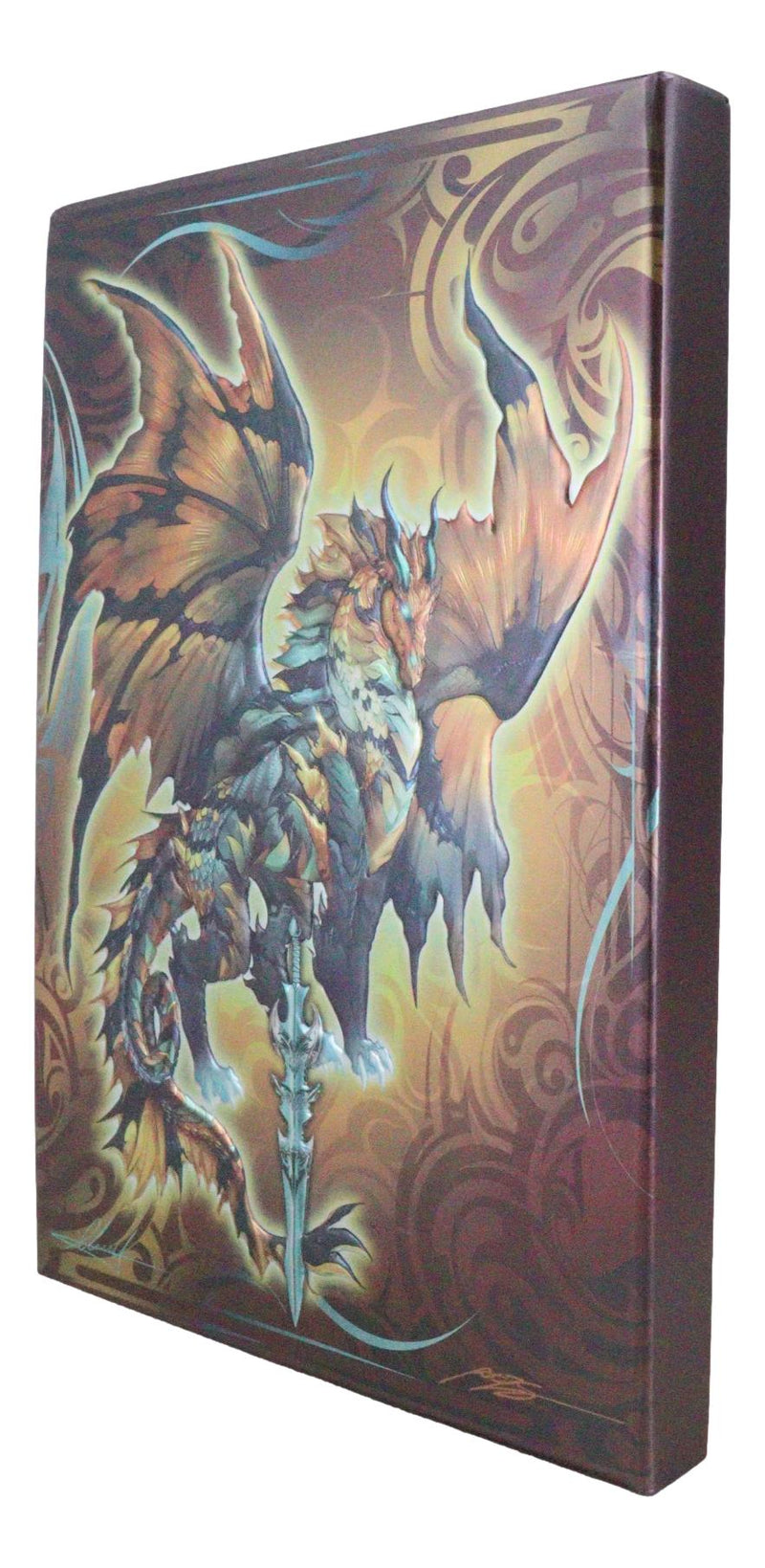 Dragons Lair Fantasy Thunder Blade Sky Dragon Embossed Journal Diary Notebook