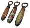 Pack Of 3 Southwestern Rustic Dreamcatcher Feathers Hand Beer Bottle Openers