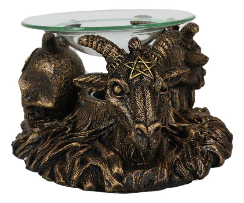 Nemesis Now Baphomet Devil Satanic Gothic Hand Sculpture Desk