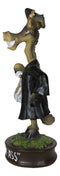 Comical Smart Ass Donkey with Diploma In Graduation Outfit Tassel Hat Figurine