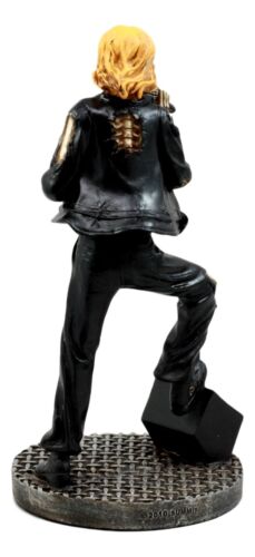 Day Of The Dead Skeleton Rock Band Lead Singer Figurine Underworld Entertainment