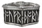 Norse Runes Coat of Arms Heraldry Thor Hammer Mjolnir Decorative Jewelry Box