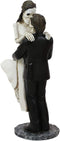 Ebros Love Never Dies Skeleton Wedding Groom Holding Bride Figurine Cake Topper