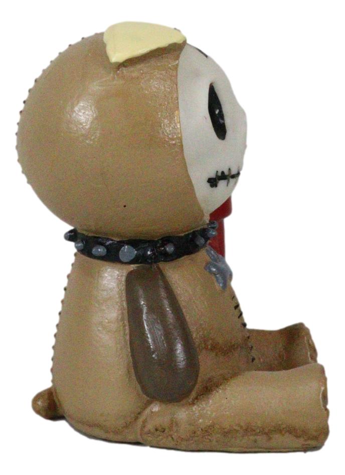 Furrybones Rocky The Cute Bulldog Bull Dog Skeleton Monster Ornament Figurine