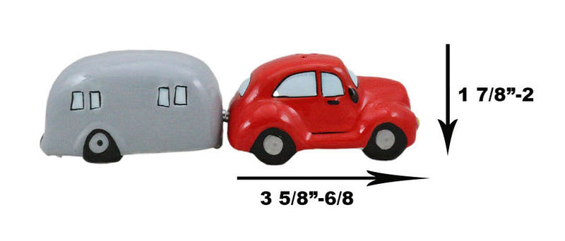 Black and White Vintage Retro Antique Cars Magnetic Salt And Pepper Sh–  Ebros Gift