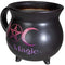 Ebros Triple Moon Magic Witch Cauldron Reduction Fired Ceramic Mug Or Bowl 32oz