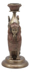 Ebros Greco Egyptian Guardian Sphinx Or Androsphinx Candle Holder Figurine