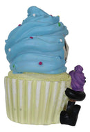 Furrybones Cuppie The Blue Frosted Dessert Cupcake Skeleton Furry Bones Figurine