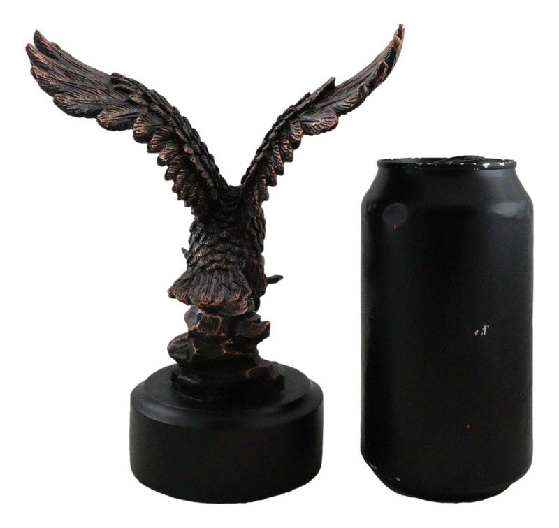 Wings of Glory King of The Skies Majestic Bald Eagle Swooping On Prey Figurine