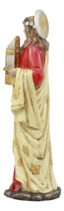 Ebros Saint Cecilia Patroness Of Musicians Carrying Portative Organ Statue Martyr