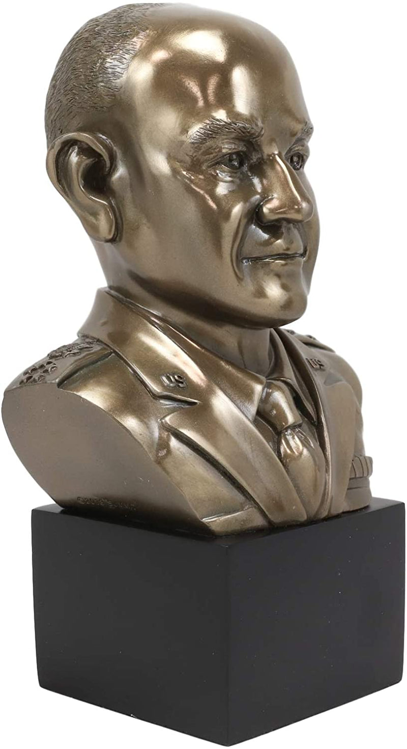 USA President Eisenhower Bust 8.75 Inch Tall Figurine 34th President Dwight D.