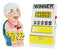 Casino Jackpot Winner Slot Machine And Gambling Grandma Salt And Pepper Shakers