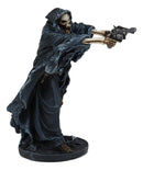 Ebros Grim Reaper Assassin With Guns Revolvers Skeleton Death Fantasy Horror