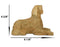 Egyptian World Wonder Great Sphinx Of Giza Androsphinx Sand Finish Figurine