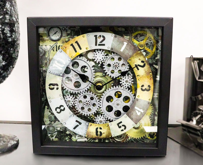 Steampunk Gearwork Clock