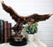 Wings Of Glory King of The Skies Majestic Bald Eagle Soaring Figurine With Base