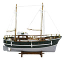 Ebros 13.5"H Yate Del Cantabrico Cantabrian Yacht Boat Model with Base Stand - Ebros Gift