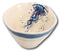 Nautical Blue And White Jellyfish Cereal Small Rice Soup Ceramic Bowls Pack Of 2