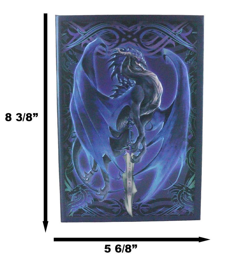 Dragons Lair Fantasy Storm Blade Twilight Dragon Embossed Journal Diary Notebook