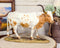 Ebros North American Longhorn Cattle Cow Steer On Grass Pasture Statue 9" Long