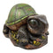 Ebros Gift Adorable Turtle Secret Stash Shell Decorative Jewelry Trinket Box Figurine 8.5" L