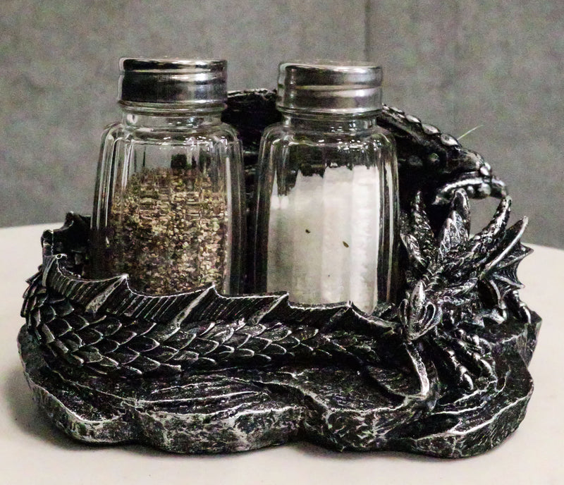 Ebros Gift African Bush Elephant Glass Salt and Pepper Shakers Holder &  Reviews