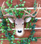 Ebros 8 Point Buck Deer Bust Champion Wall Mount Sculpture Plaque Figurine 21"H