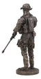 Large Modern Military Marine Sniper Soldier Statue 13"Tall Marksman Task Force