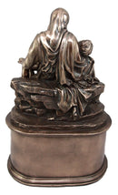 Ebros Gift Catholic La Pieta Cremation Urn Devotional Figurine 14.75" Tall 300 Cubic Inches Capacity Bottom Load Feature