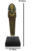 Ancient Egyptian King Pharaoh Tut Sarcophagus Novelty Beer Tap Handle Figurine