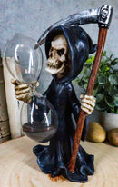 Ebros Time Waits for No Man Grim Reaper with Soul Scythe Sand Timer Figurine