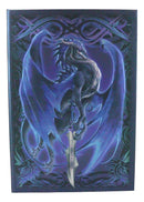 Dragons Lair Fantasy Storm Blade Twilight Dragon Embossed Journal Diary Notebook