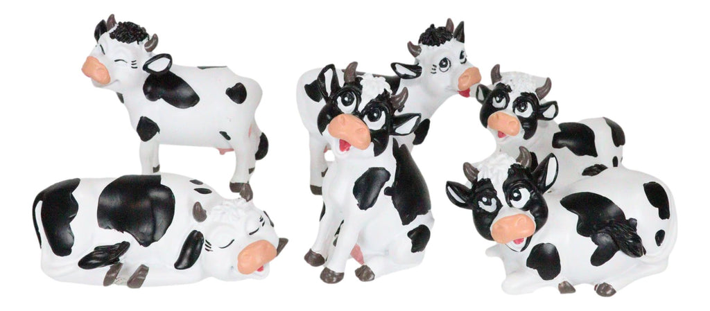 Ebros Gift Ebros Bovine Cow Serving Roasted Chicken Measuring Cups Set of 4  For Baking