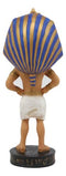 Egyptian Dynasty Man Deity God Pharaoh King Tut Bobblehead Figurine Bobble Head