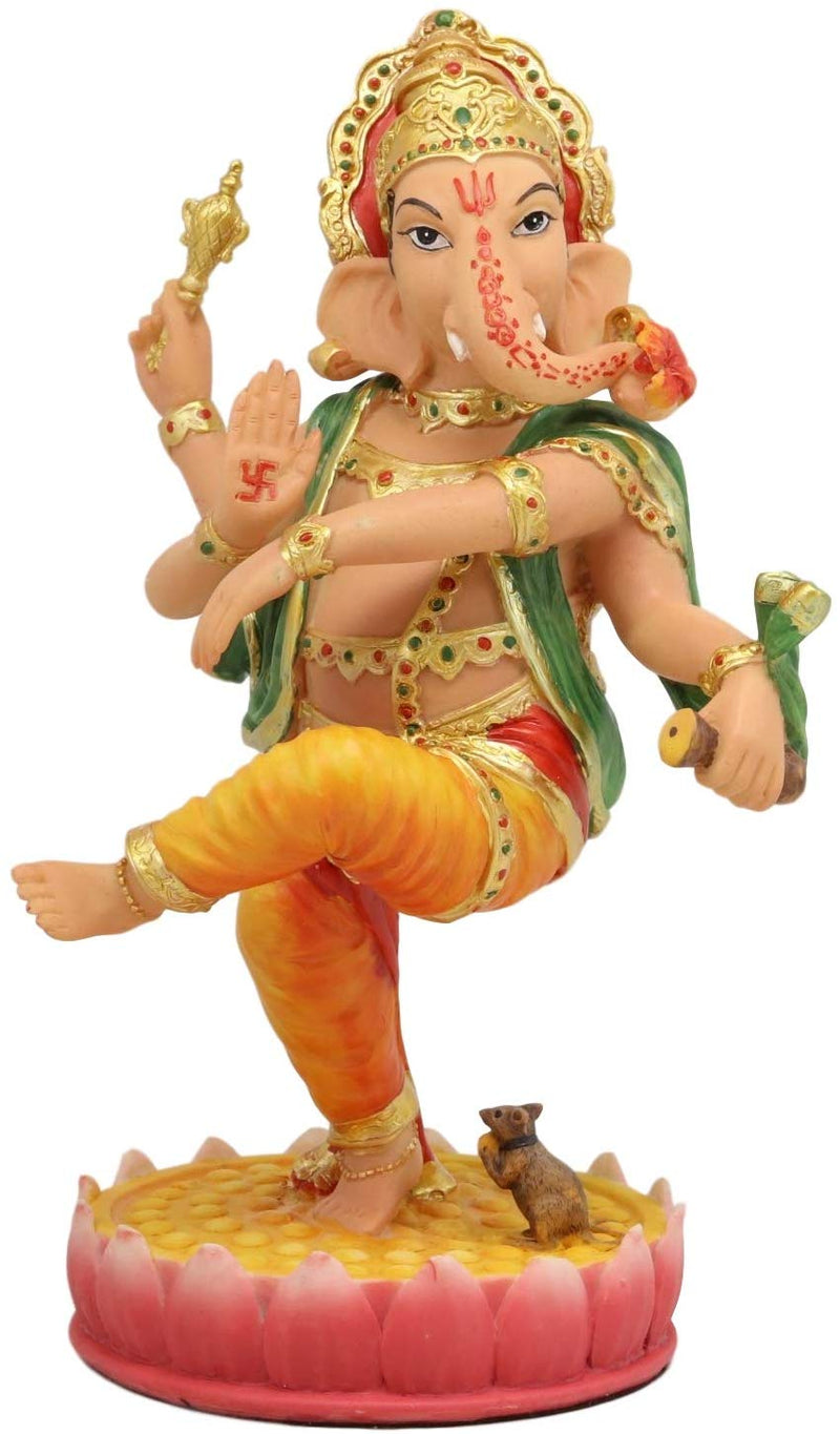 Brass Unique Baby 6 Hands Ganesha in Dancing Position Semi-precious Stone  Inlay Work - Etsy