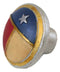 Set Of 18 Patriotic Western Rustic Texas Lone Star Flag Cabinet Door Pull Knobs