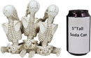 Ebros Gift Hear See Speak no Evil Skeleton Resin Figurine