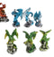 Ebros Ancient Mythical Fantasy Rune Elemental Dragon Figurine 12 Mini Collectible Set