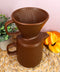 Brown Porcelain Coffee Maker Carafe Pot With Pour Over Dripper Filter Cup Set